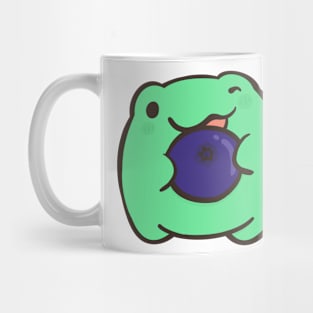 Frog with a blueberry Mug